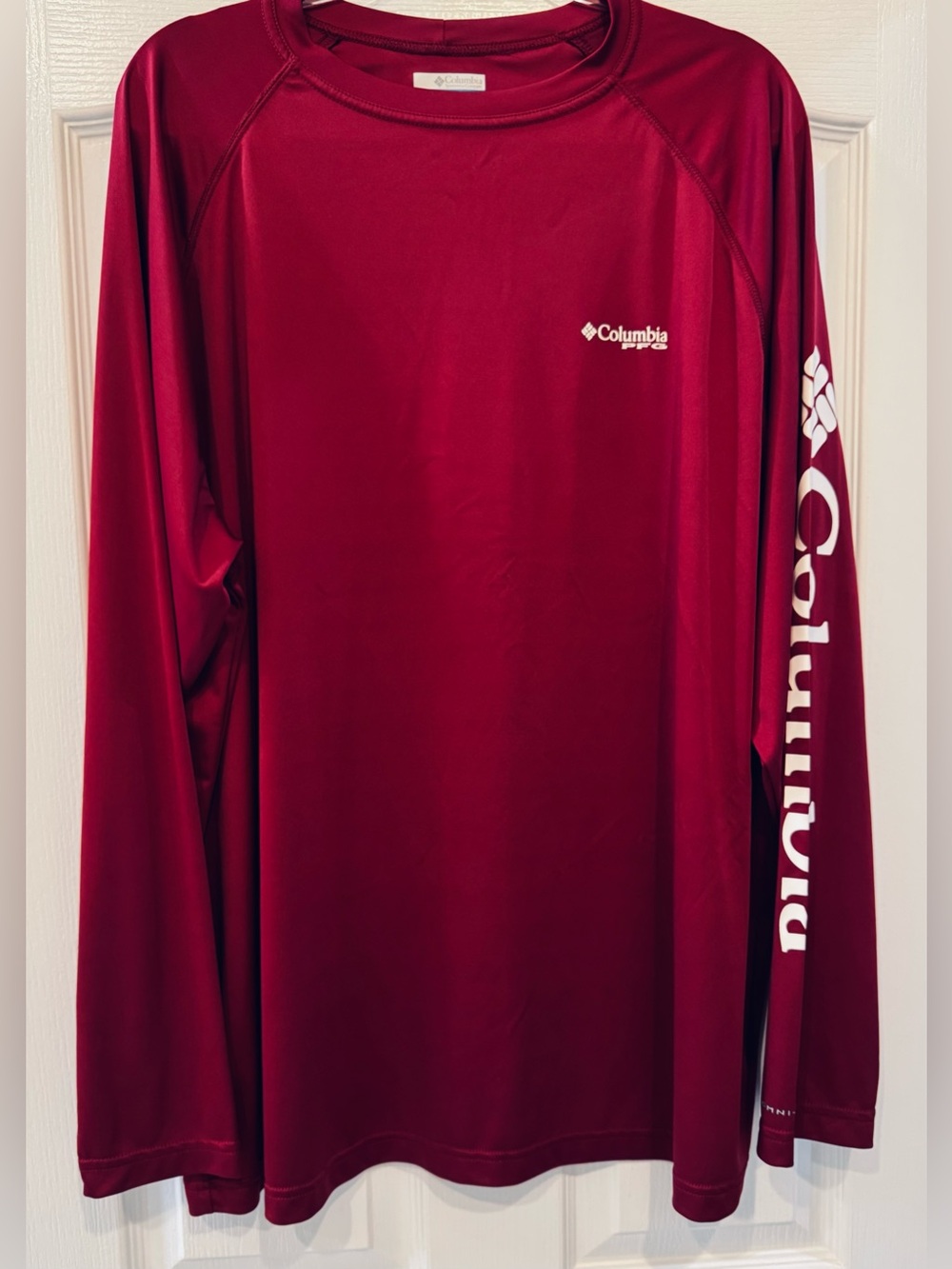 Columbia PFG Fishing Shirt Mens XXL Long Sleeve Terminal Tackle Performance
